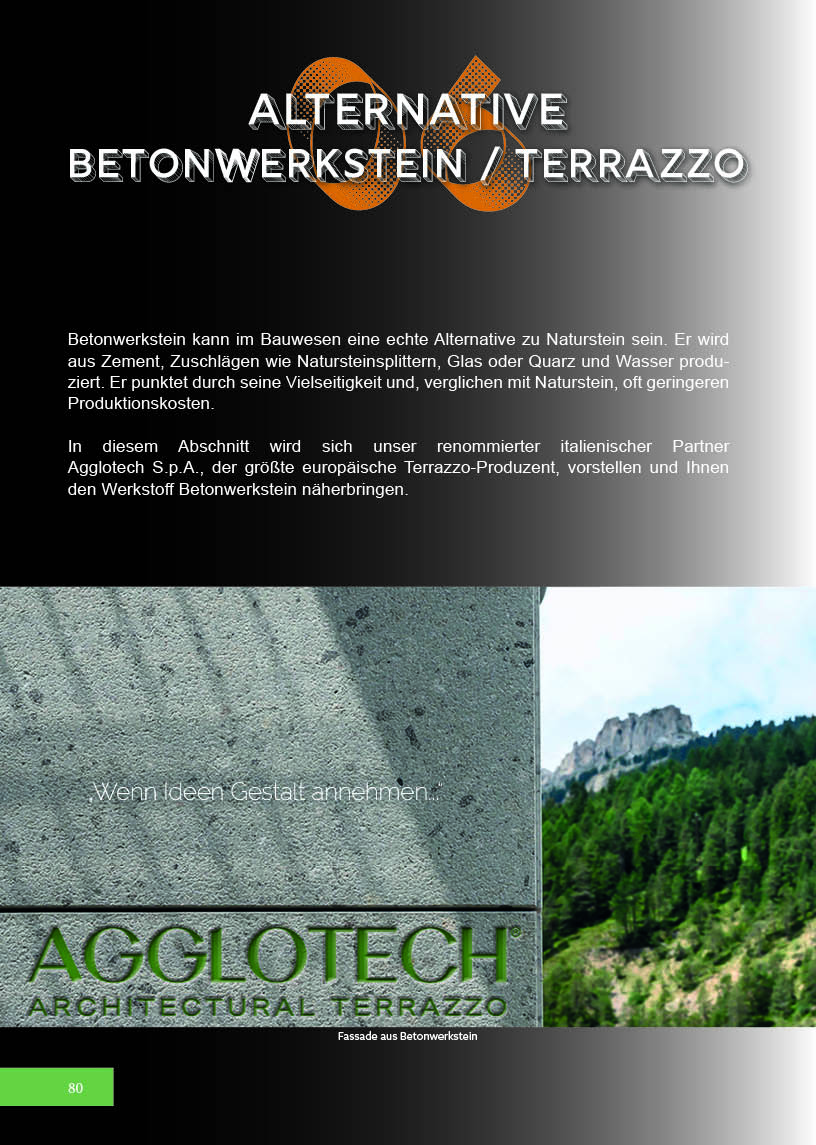 Kapitel 6 Alternative Betonwerkstein / Terrazzo Kapitel 6 Alternative Betonwerkstein / Terrazzo